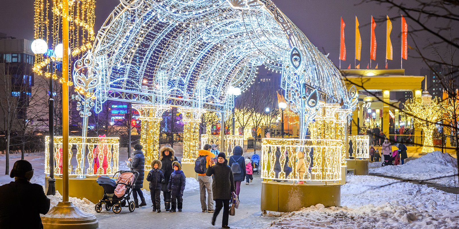 Фото москва зимняя